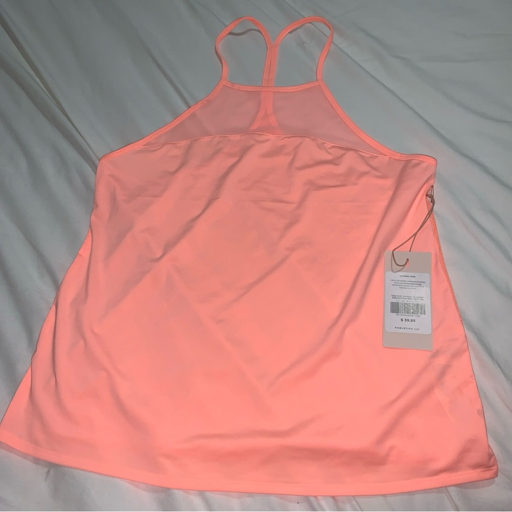 Fabletics Demi Lovato Peach Tank Top